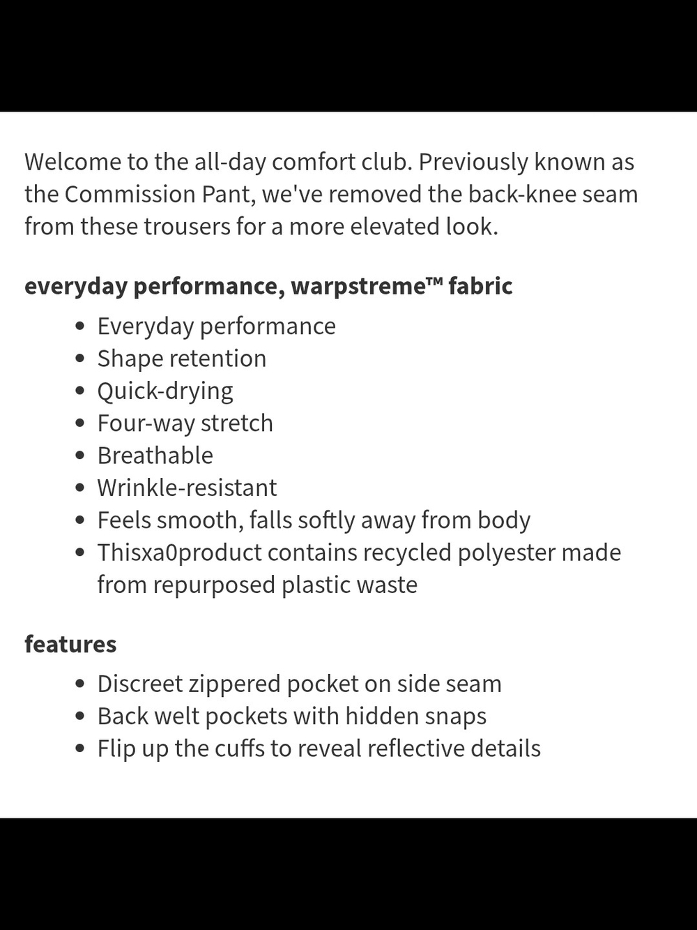 Lululemon ABC Classic-Fit Trouser *Warpstreme - Picture 13 of 13